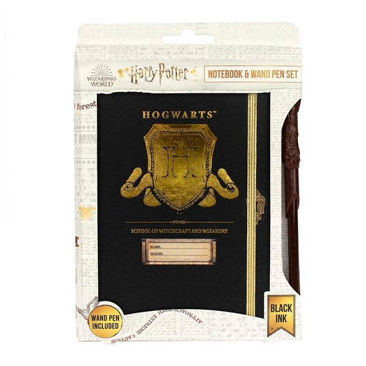 Set Cuaderno Y Bolígrafo Harry Potter Hogwarts