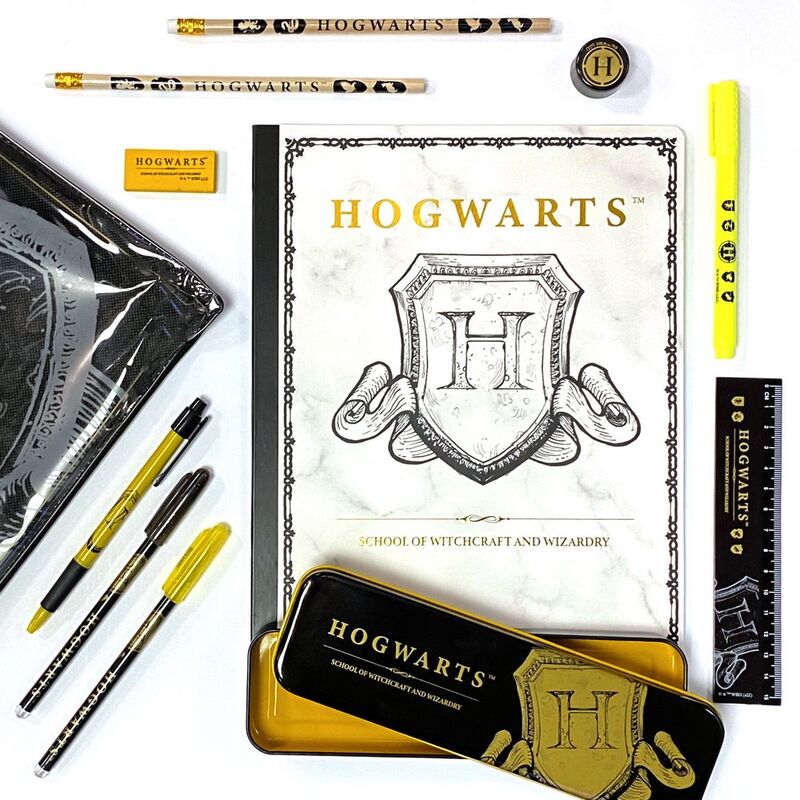 Set De Papelería Deluxe Harry Potter - Howgarts