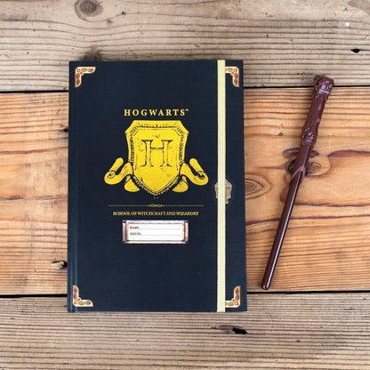 Set Cuaderno Y Bolígrafo Harry Potter Hogwarts