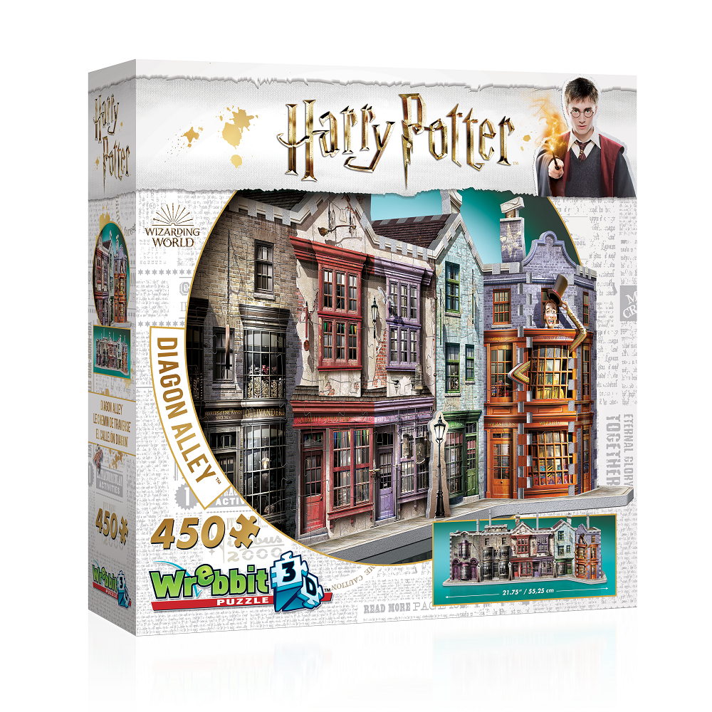 Harry Potter Puzzle 3D Callejón Diagon (450 piezas)