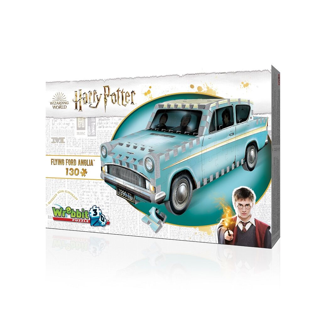 Puzzle 3D Harry Potter Ford Anglia 130 piezas