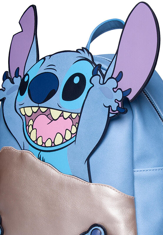 Mini Mochila Stitch en la Arena