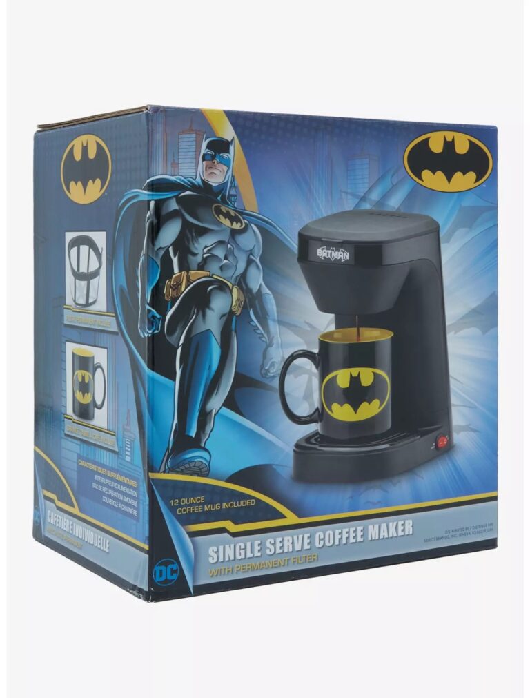 Juego de cafetera y taza de DC Comics Batman