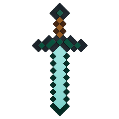 Lámpara Minecraft Espada de Diamante Luz de Noche Original