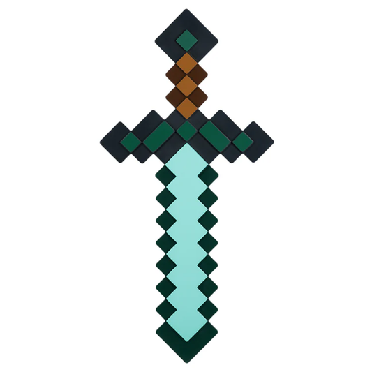 Lámpara Minecraft Espada de Diamante Luz de Noche Original