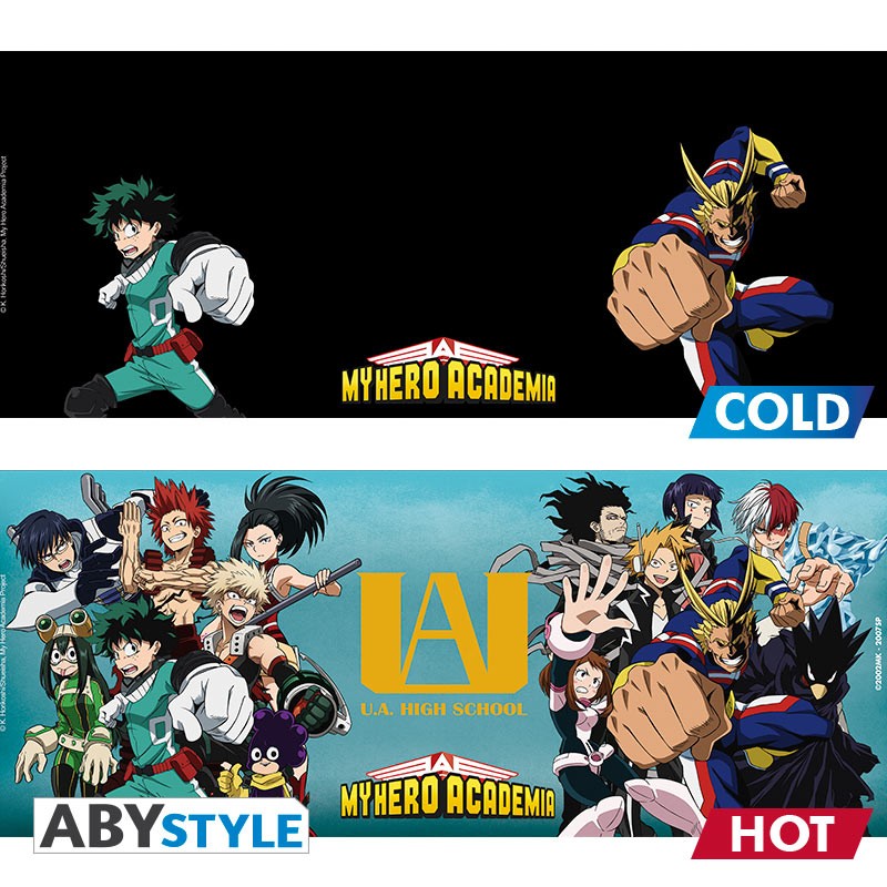 Taza My Hero Academia Termocromatica