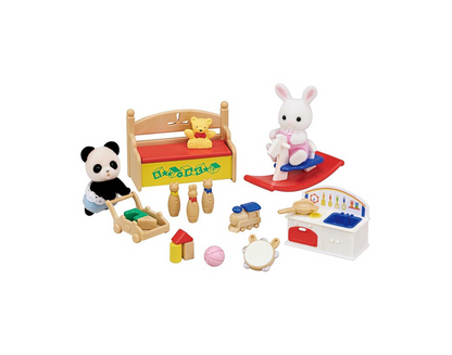 Sylvanian Families A Set Full Of Toys-Baby Rabbit And Panda