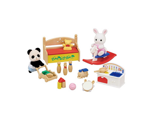 Sylvanian Families A Set Full Of Toys-Baby Rabbit And Panda