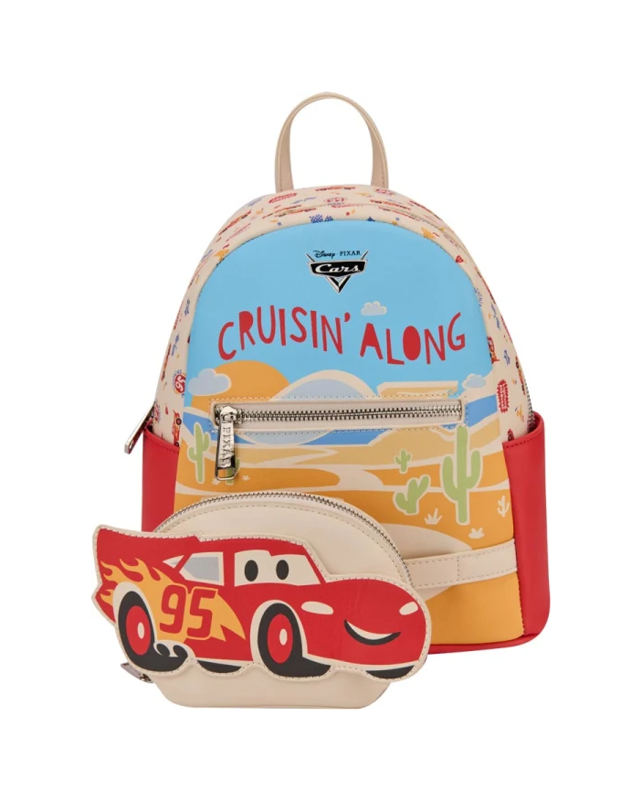 Mini Mochila Cars Rayo McQueen