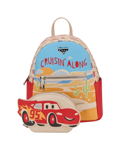 Mini Mochila Cars Rayo McQueen