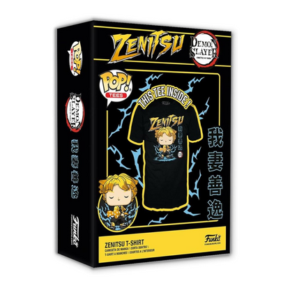 Funko Playera En Caja Zenitsu - Demon Slayer