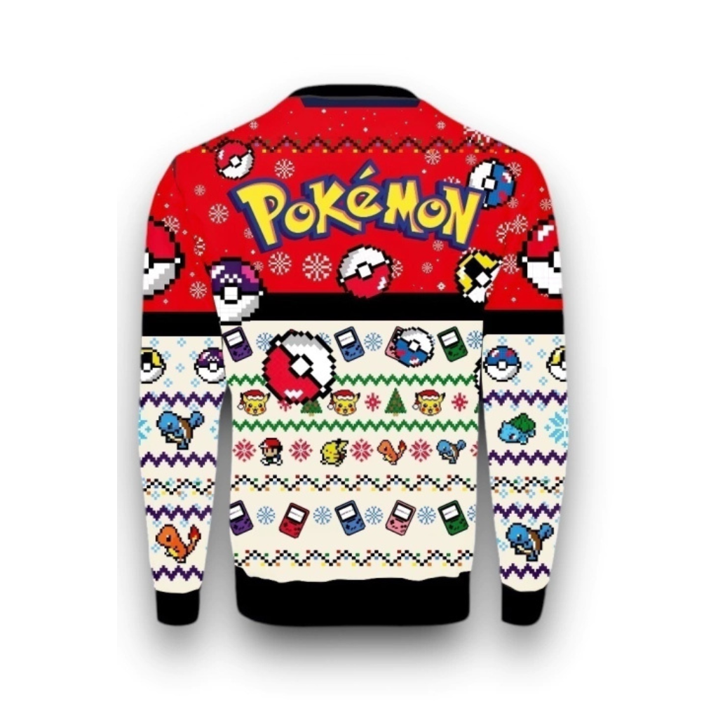 Suéter Navideño (Ugly Sweater) Pikachu - Pokémon