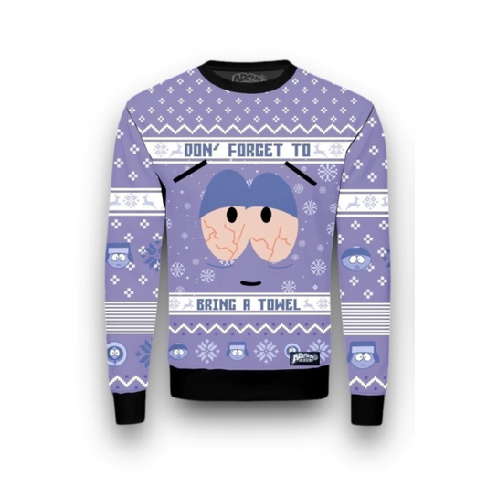 Suéter Navideño (Ugly Sweater) Toallín - South Park