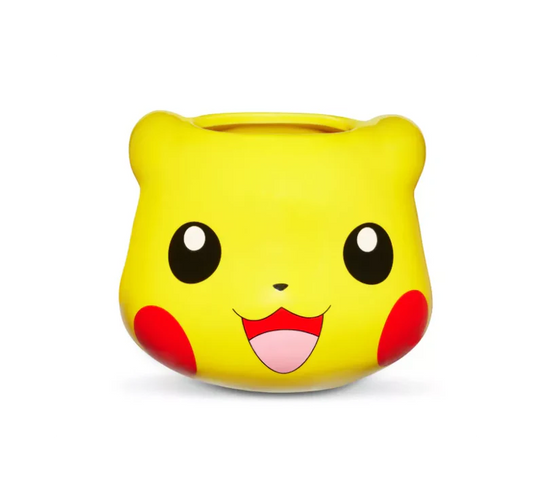 Taza con figura de Pokémon Pikachu