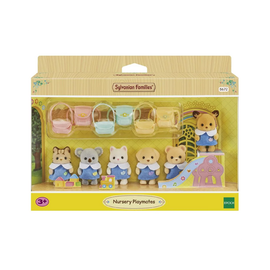 Set Sylvanian Families Kindergarten School Babies Friends