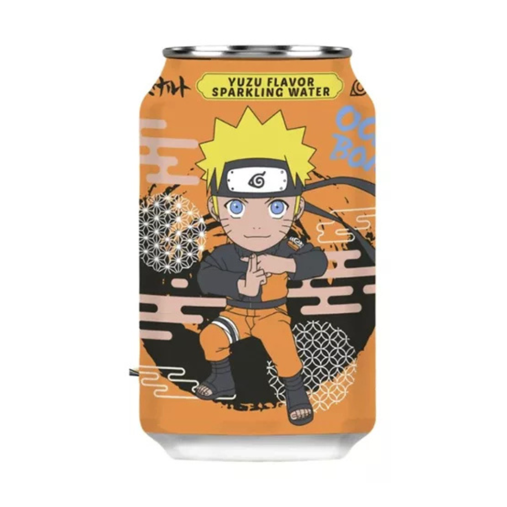 Soda Japonesa Ocean Bomb Naruto Shippuden - Naruto Sabor Yuzu