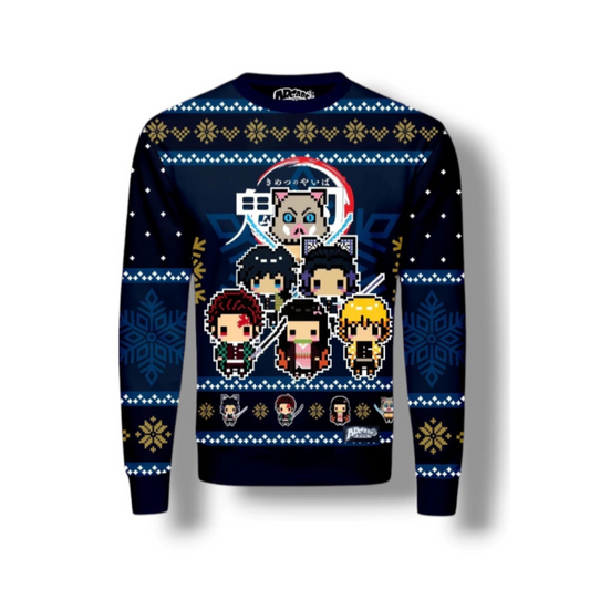 Suéter Navideño (Ugly Sweater) Demon Slayer