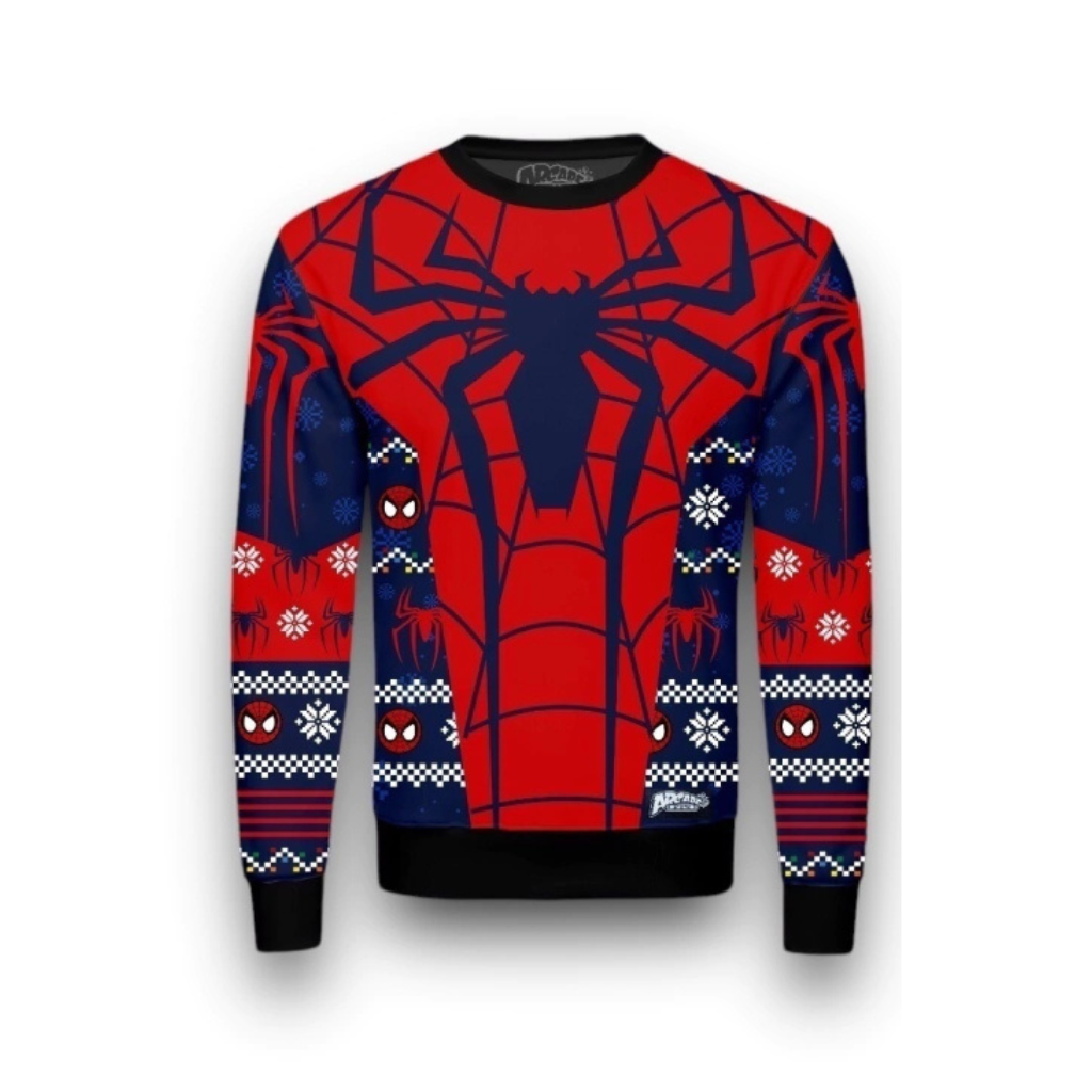 Suéter Navideño (Ugly Sweater) Spiderman