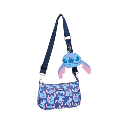 Bolsa Crossbody Disney Stitch con Monedero Desmontable