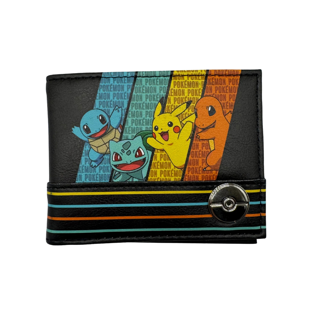 Cartera Bifold Iniciales y Pikachu - Pokémon