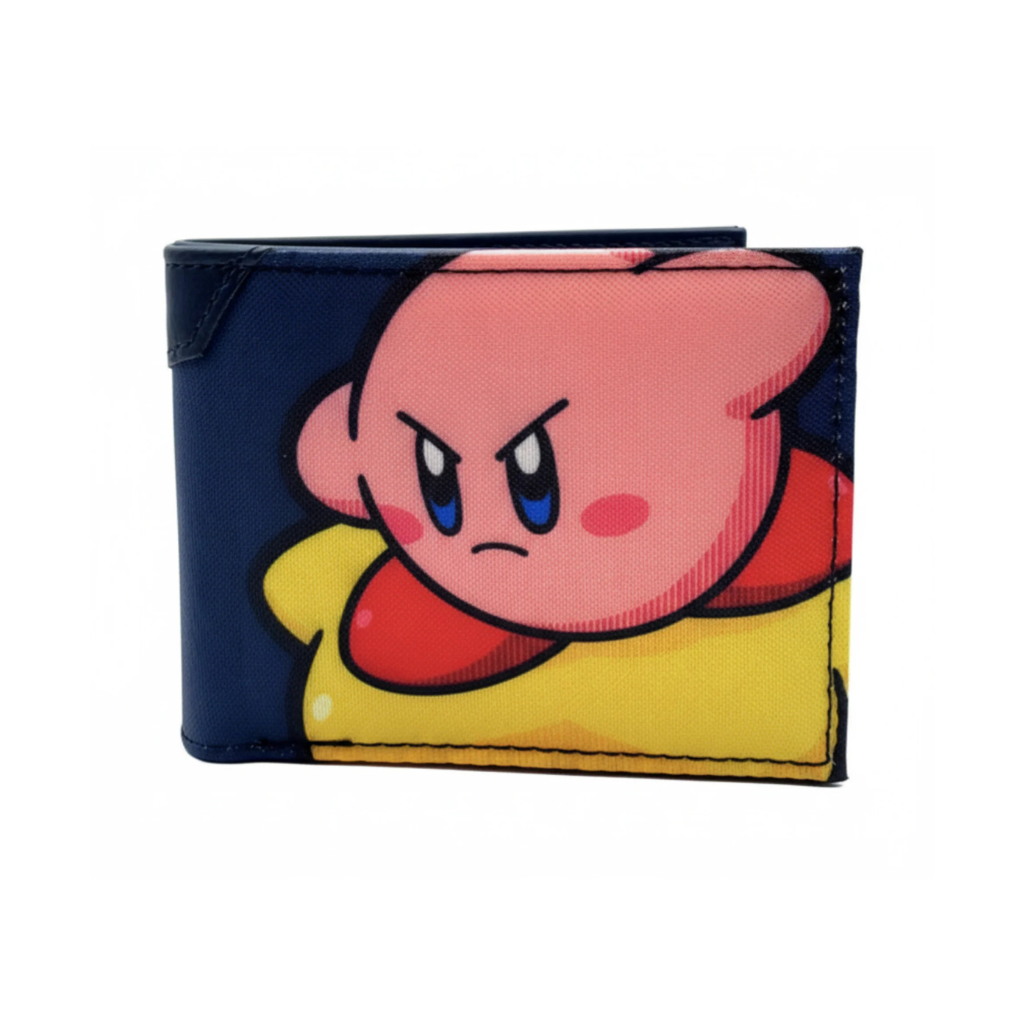 Cartera Unisex Bifold Kirby Sobre Warp Star