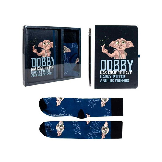 Set De Regalo Calcetines Y Cuaderno Harry Potter - Dobby