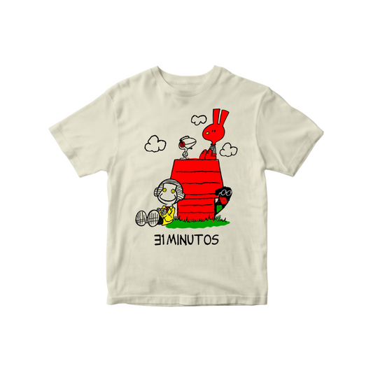 Playera 31 Minutos Estilo Peanuts