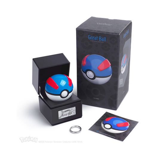 Réplica Electrónica Die Cast Pokemon Great Ball