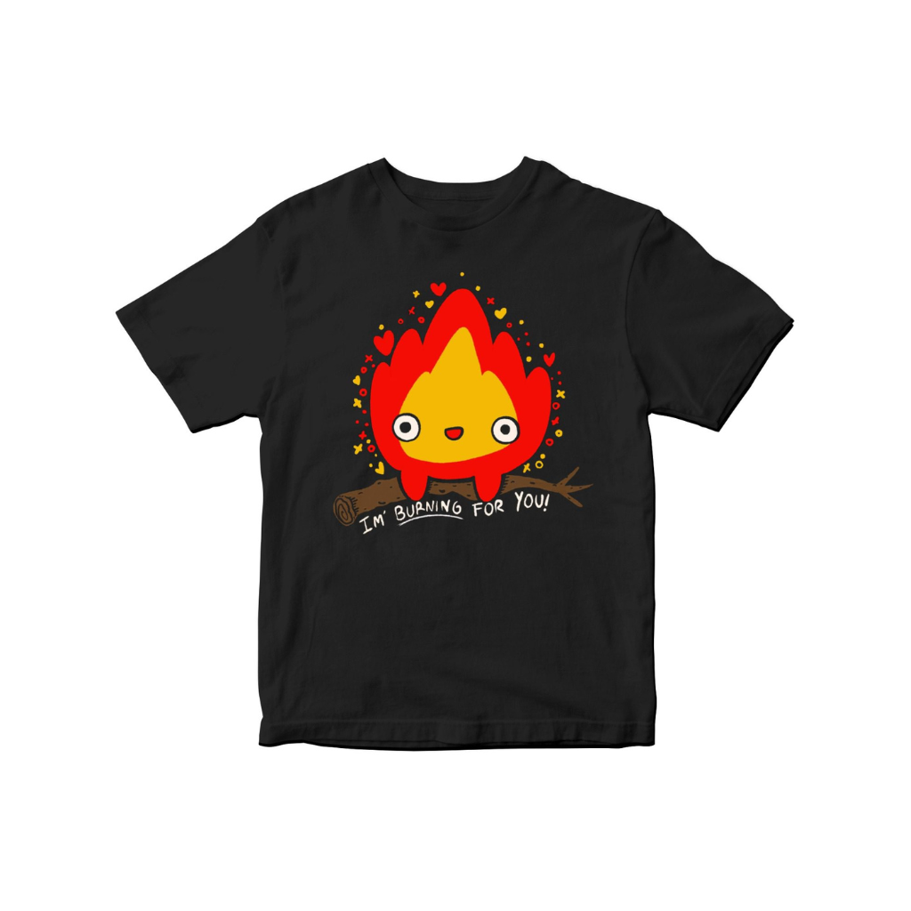 Playera Calcifer - El Increíble Castillo Vagabundo