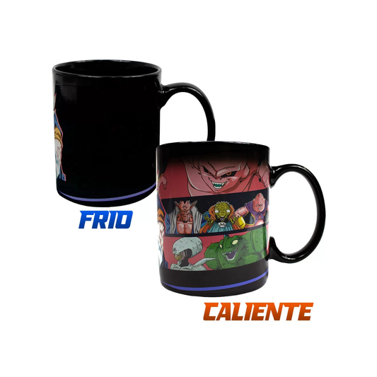 Taza Térmica Con Cambio De Diseño - Dragon Ball Z Saga Majin Buu