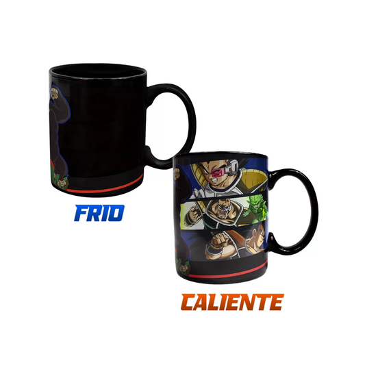 Taza Térmica Con Cambio De Diseño - Dragon Ball Z Saga Saiyajin