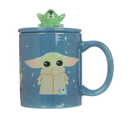 Taza Con Tapa Star Wars - Grogu