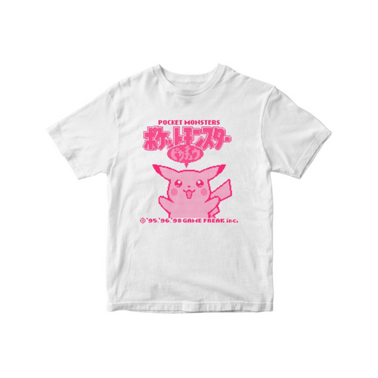 Playera Pikachu Rosa - Pokémon