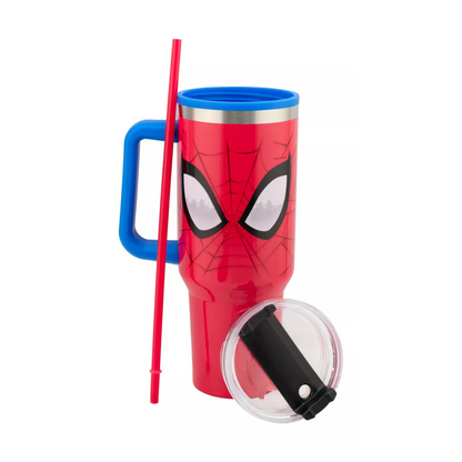 Termo Marvel de Spiderman con Popote 1.2 L