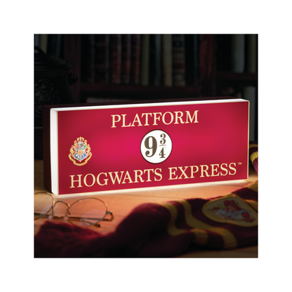 Lámpara Harry Potter - Platform 9¾