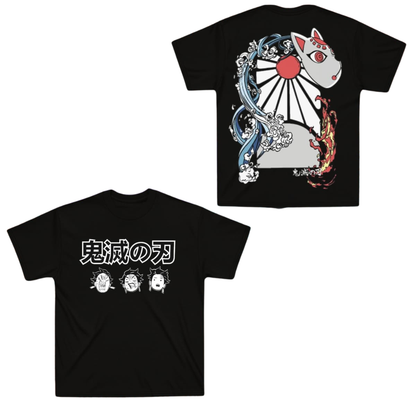 Playera Máscara de la Guardia - Demon Slayer