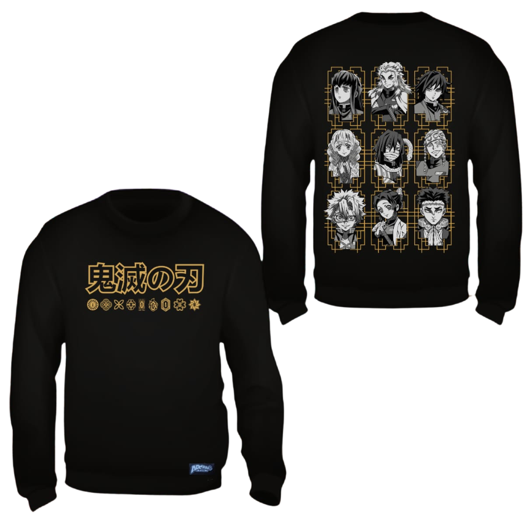 Sudadera Nueve Hashira - Demon Slayer