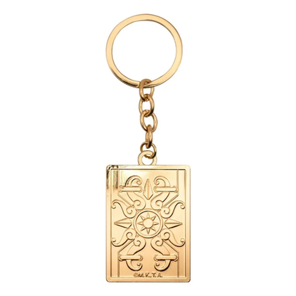 Llavero Metálico Armadura Oro Escorpio - Caballeros del Zodiaco