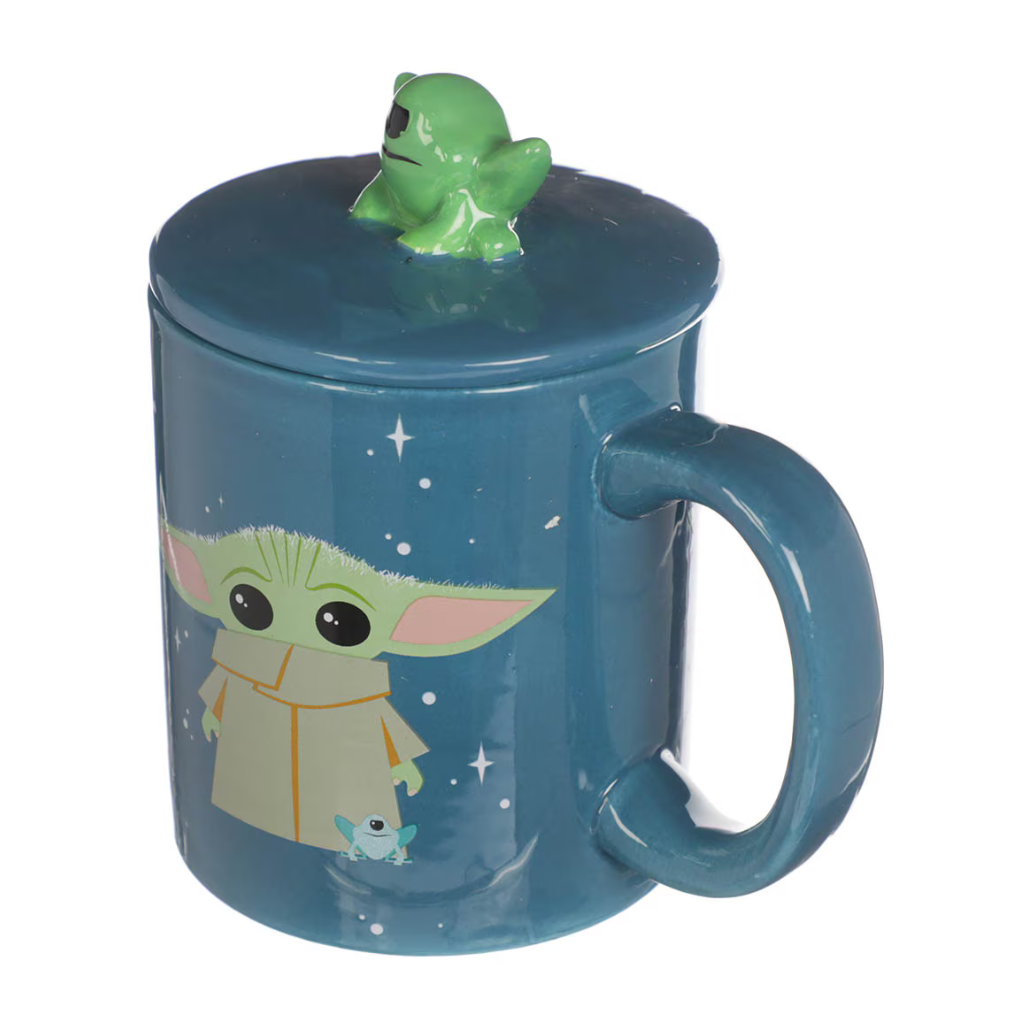 Taza Con Tapa Star Wars - Grogu