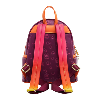 Mini Mochila Loungefly Disney - Rapunzel y Flynn Brilla En La Oscuridad