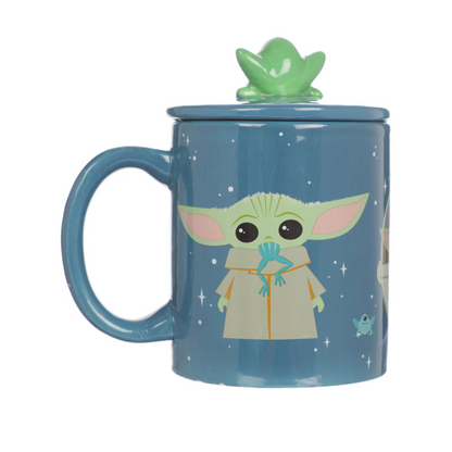 Taza Con Tapa Star Wars - Grogu