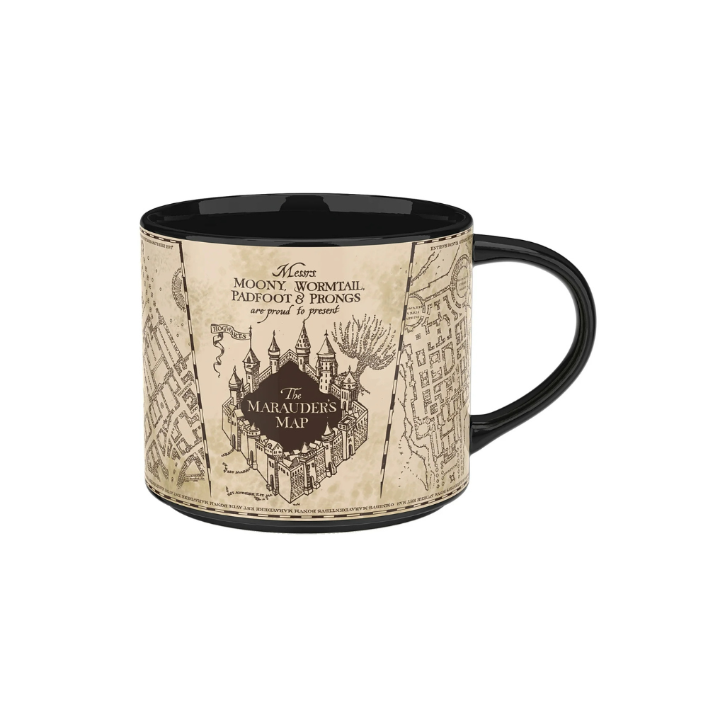 Taza Termocromática Harry Potter - Mapa del Merodeador