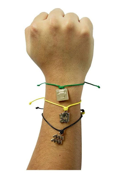 Pulseras De Amistad Acuario - Caballeros Del Zodiaco