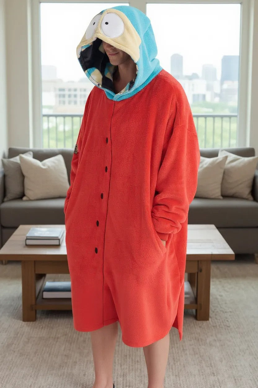 Hoodie South Park Cartman – Maxi Sudadera Oversize de Peluche