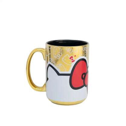 Taza Dorada Sanrio - Hello Kitty