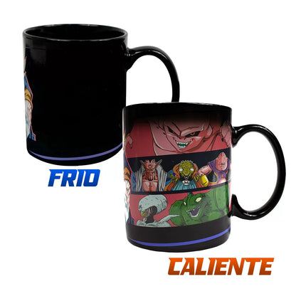 Taza Térmica Con Cambio De Diseño - Dragon Ball Z Saga Majin Buu